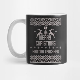 Merry Christmas HISTORY TEACHER Mug